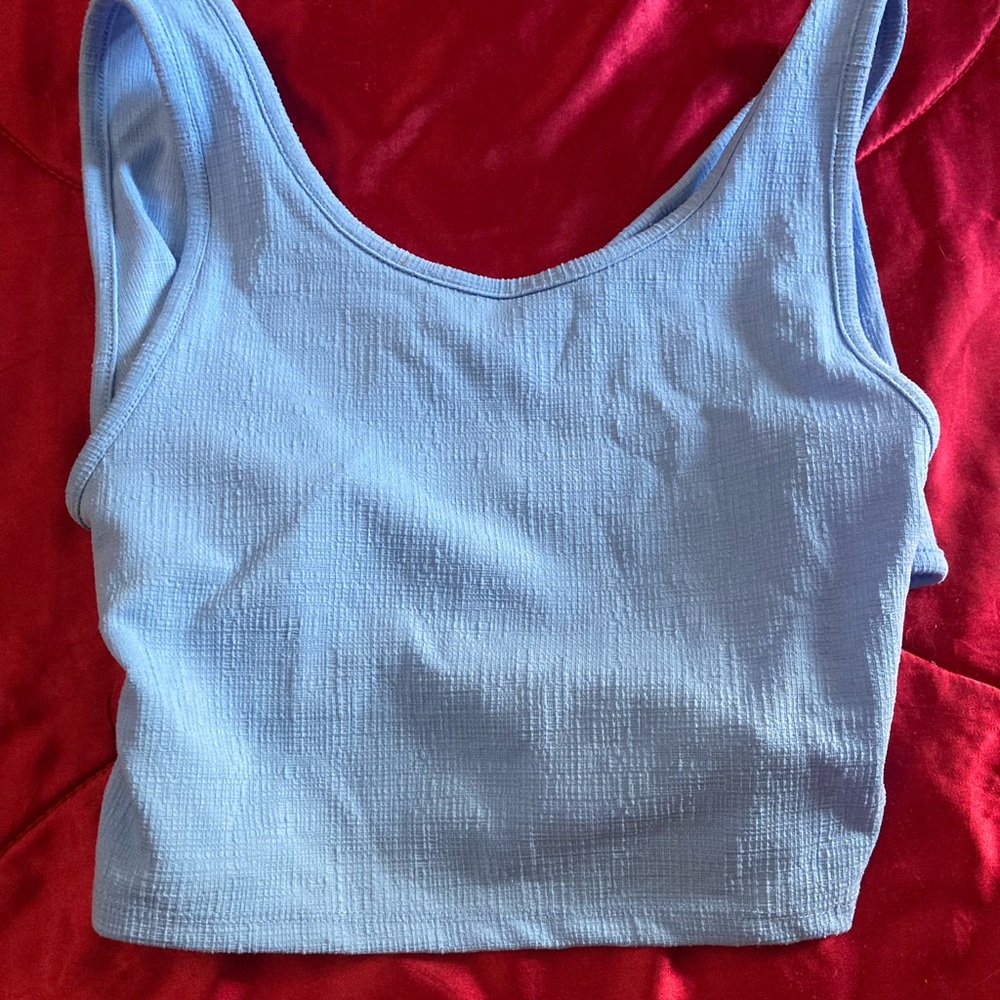 Baby Blue ROXY Tank Top